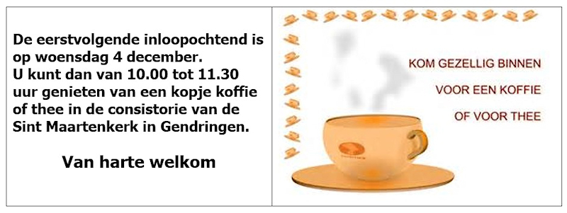 Inloop Woensdag 12 04